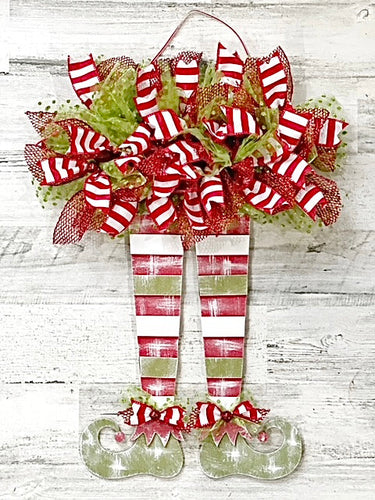 Make and Take Elf Legs Hanger